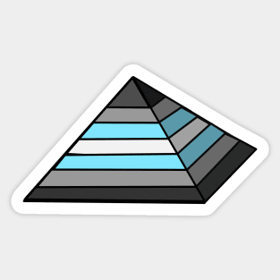 Pyramid Pride Sticker